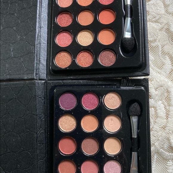New 2 Sets Micro Travel Eyeshadow Pallets LA Color - Picture 3 of 8